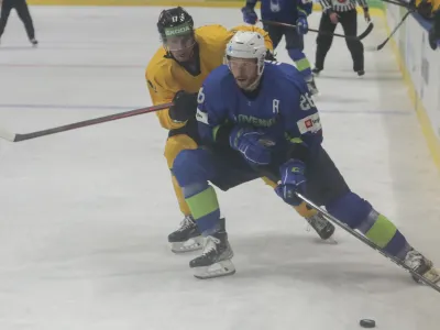 Jan Urbas- 03.05.2022 &ndash; hokej &ndash; Slovenija: Litva, SP divizije I, skupina A: //FOTO: Jaka Gasar