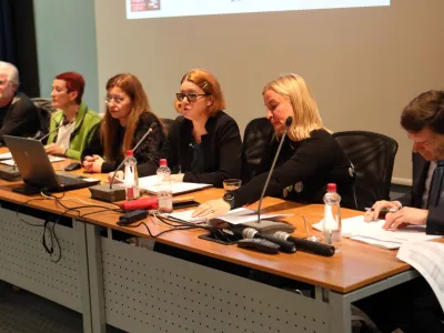 - 16.05.2023 - Ministrstvo za vzgojo in izobraževanje in Pedago&scaron;ki in&scaron;titut - predstavili rezultate bralne pismenosti četrto&scaron;olcev v okviru mednarodne raziskave PIRLS 2021; predstavitev in razprava ministrskih strokovnih partnerjev o rezultatih raziskave,//FOTO: Tomaž Skale