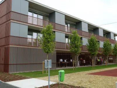 - 19.05.2016 - nova stanovanjska soseska Dolgi most, Ob progi 3 v Ljubljani - neprofitna stanovanja Javnega stanovanjskega sklada Mestne občine Ljubljana (MOL) - nepremičnine//FOTO: Bojan Velikonja