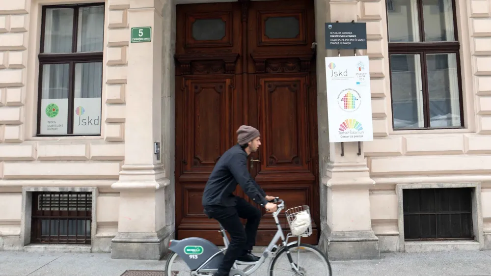 - 24.05.2023 - Urad Republike Slovenije za preprečevanje pranja denarja, Cankarjeva cesta 5 v Ljubljani //FOTO: Tomaž Skale