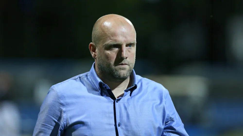 trener NK Celje Robert Pevnik, - nogomet 2016 - Celje: Maribor, pokal Slovenije, finale- nogometa&scaron;i Maribora zmagovalci pokala Slovenije - v finalu so po enajstmetrovkah Z 9:8 premagali Celje.        ///FOTO: Luka Cjuha.