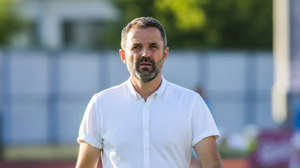 trener NK Celje Du&scaron;an Kosić- 11.09.2019 &ndash; nogomet &ndash; Domžale: Celje, Prva liga TS, 5. krog: //FOTO: Bojan Velikonja