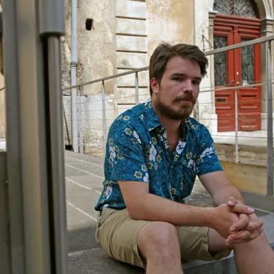 - 28.07.2016 - Dušan Josip Smodej, direktor festivala sodobne fotografije Fotopub.//FOTO: Tomaž Skale