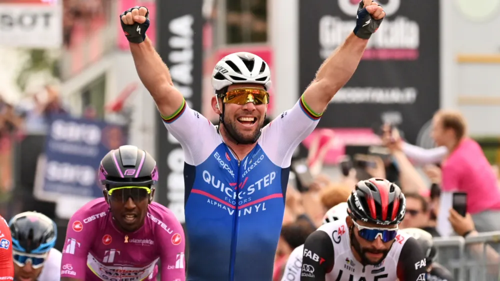 Mark Cavendish velja za najuspe&scaron;nej&scaron;ega sprinterja vseh časov.