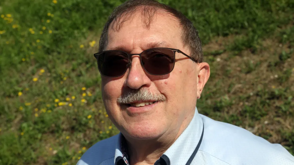 - 28.07.2021 - Gojko Zupan, umetnostni zgodovinar z direktorata za kulturno dedi&scaron;čino pri ministrstvu - Zavod za varstvo kulturne dedi&scaron;čine Slovenije (ZVKDS)//FOTO: Tomaž Skale