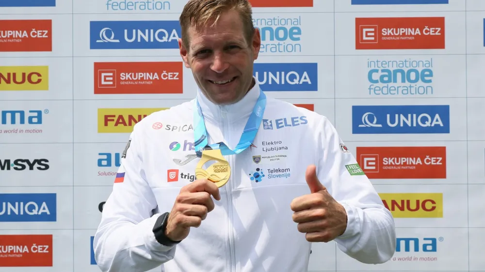 Benjamin Sav&scaron;ek, zmaga v Pragi