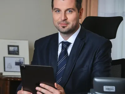 Tomaž Kokot, generalni direktor Po&scaron;te Slovenije