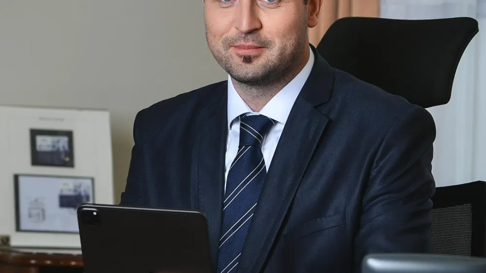 Tomaž Kokot, generalni direktor Po&scaron;te Slovenije