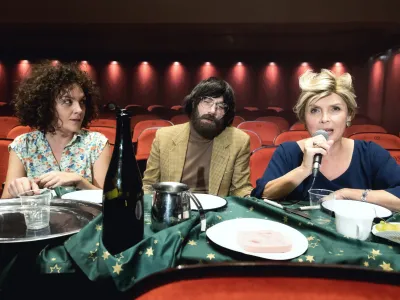 Pre&scaron;ernovo gledali&scaron;če Kranj: <br>Ivan Viripajev <br>ZAPRTA &Scaron;TUDIJA. &raquo;NEW CONSTRUCTIVE ETHICS&laquo; <br>Režiserka<br>Nina Rajić Kranjac