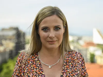 - 20.06.2023 &ndash; Irena Svetek, pisateljica in scenaristka televizijskih serij  //FOTO: Nik Erik Neubauer