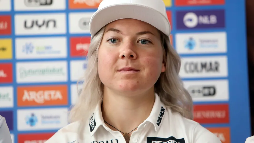 alpska smučarka Meta Hrovat <br><br>- 20.06.2023 &ndash; Smučarska zveza Slovenije - podpis pogodbe SZS in Atlantic Droga Kolinska<br><br>//FOTO: Tomaž Skale<br>