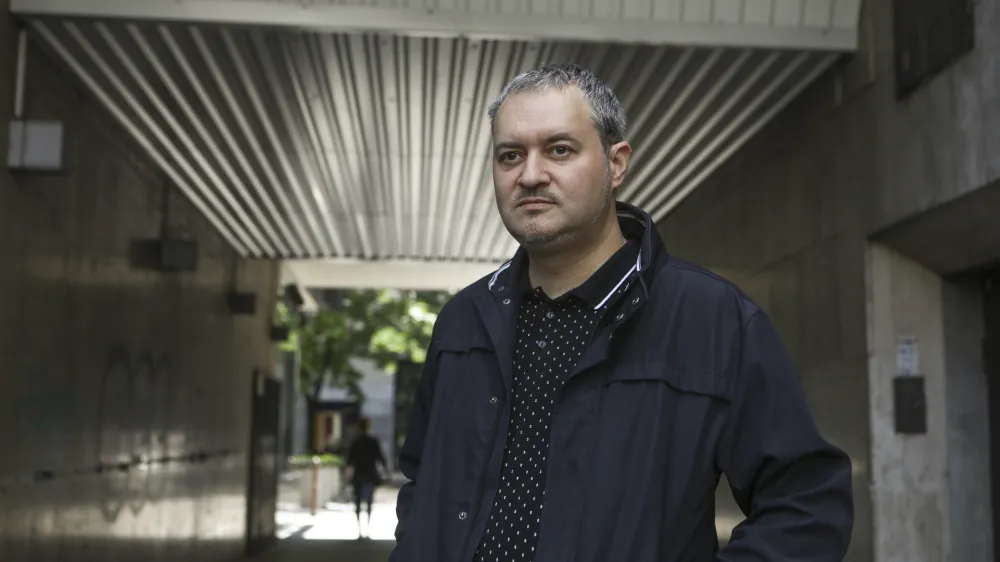 Goran Ajtič, filmski režiser, scenarist, pisec novel in romanov Foto: Luka Cjuha