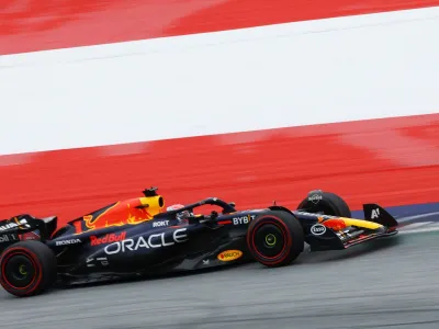 Formula One F1 - Austrian Grand Prix - Red Bull Ring, Spielberg, Austria - July 1, 2023 Red Bull's Max Verstappen during the sprint shootout REUTERS/Bernadett Szabo