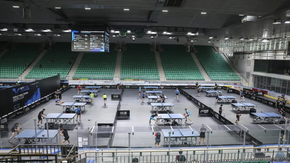 - 03.07.2023 &ndash; namizni tenis - mednarodni turnir WTT Star Contender v Ljubljani - //FOTO: Jaka Gasar