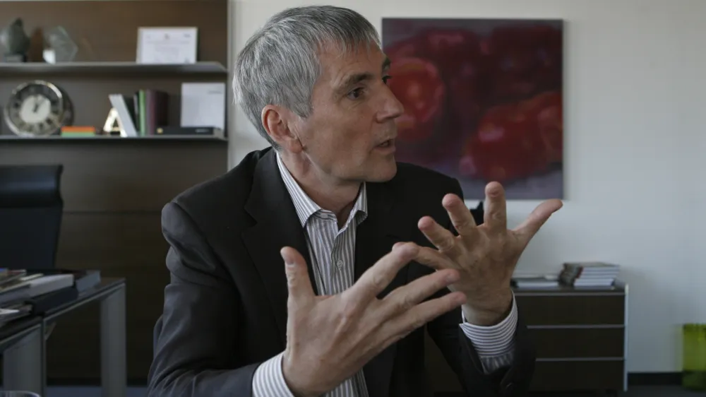 Sandi Če&scaron;ko, lastnik in predsednik uprave podjetja Studio Moderna//FOTO: Tomaž SkaleOPOMBA: ZA OBJAVO V PRILOGI &ndash; DNEVNIKOV OBJEKTIV - INTERVJU 2012