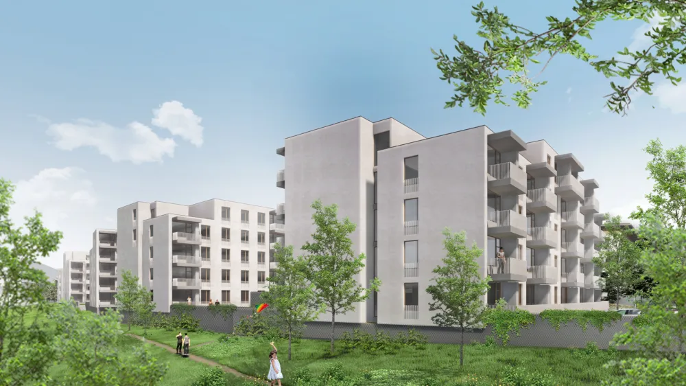 V Podbrezniku se bo petim obstoječim čez dve leti pridružilo &scaron;e pet novih blokov. F Mestna občina Novo mesto. F mestna občina Novo mesto