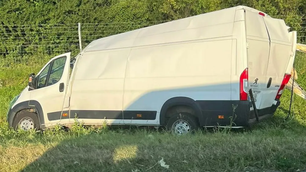 Prometna nesreča na hrva&scaron;ki avtocesti.