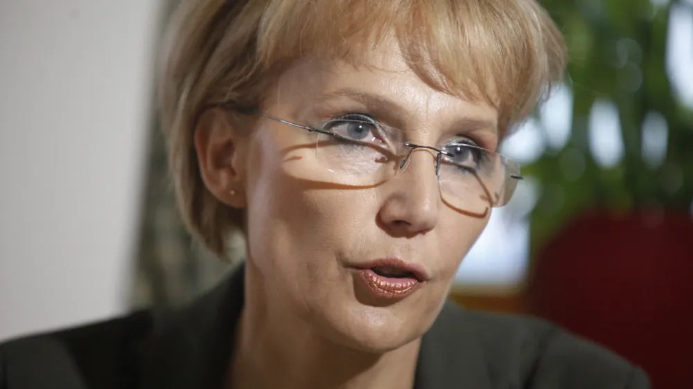 direktorica veterinarske uprave Dr. Vida Čadonič &Scaron;pelič (VURS),- Svetovni dan boja proti steklini - predstavili pričetek jesenske akcije cepljenja lisic proti steklini,//FOTO: Luka Cjuha