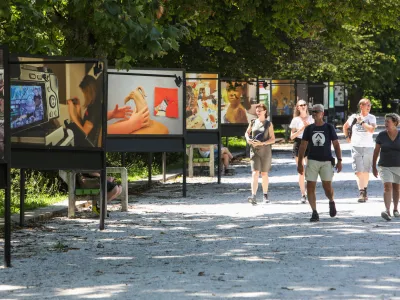 - 20.07.2023 &ndash; Jakopičevo sprehajali&scaron;če Tivoli - pregledna razstava z naslovom Ustvarjalni otrok &ndash; 60 let delovanja Pionirski dom - Center za kulturo mladih //FOTO: Bojan Velikonja