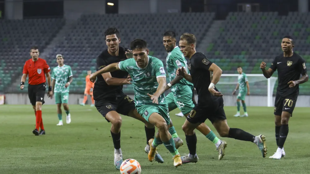 Ivan posavec- 11.07.2023 &ndash; nogomet - Olimpija: Valmiera, kvalifikacije za ligo prvakov, 1. krog, prva tekma //FOTO: Luka Cjuha