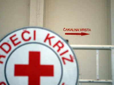 - ilustrativna fotografija - Rdeči križ Slovenije (RKS) - Območno združenje RK Ljubljana - Humanitarni center prehrambenih artiklov, Humanitarni Center - centralno skladi&scaron;če - Trža&scaron;ka cesta 132 //FOTO: Bojan Velikonja