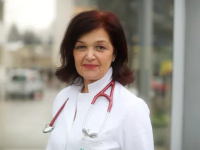 - 31.01.2022 &ndash; dr.med. Nena Kopčavar Guček, zdravnica družinske medicine zaposlena v Zdravstvenem domu Ljubljana Vič in ambulanti s posvetovalnico za osebe brez zdravstvenega zavarovanja, Pro Bono???//FOTO: Bojan Velikonja