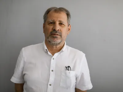 29.6.2021 - Vito Avgu&scaron;tin novinar in urednik časopis DnevnikFOTO: LUKA CJUHA.