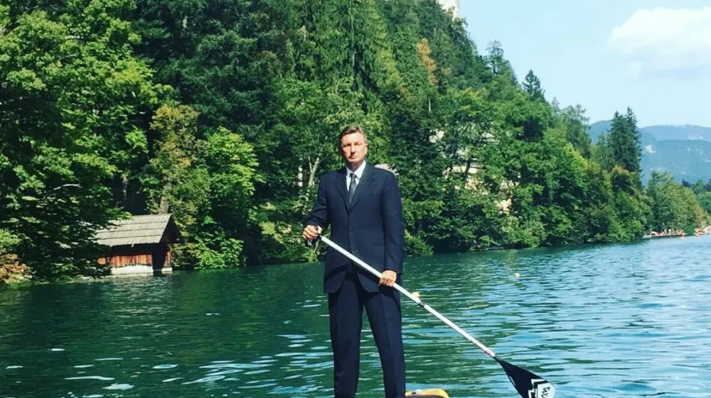 Predsednik Pahor na supu