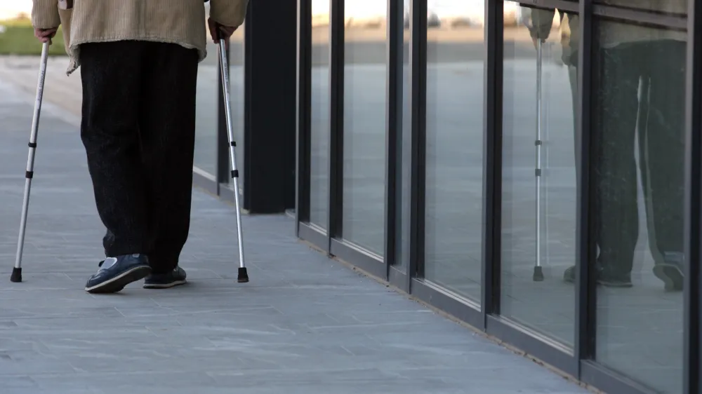 -Upokojenci-Dom za starej&scaron;e, ostarele-Center starej&scaron;ih Trnovo, Ljubljana//FOTO: Luka CjuhaOPOMBA: ZA OBJAVO V ČASOPISU DNEVNIK