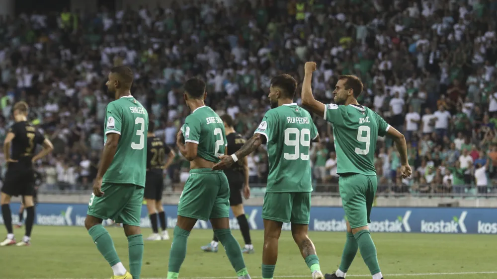 Mustafa Nukić<br><br>- 11.07.2023 &ndash; nogomet - Olimpija: Valmiera, kvalifikacije za ligo prvakov, 1. krog, prva tekma<br><br> <br><br>//FOTO: Luka Cjuha