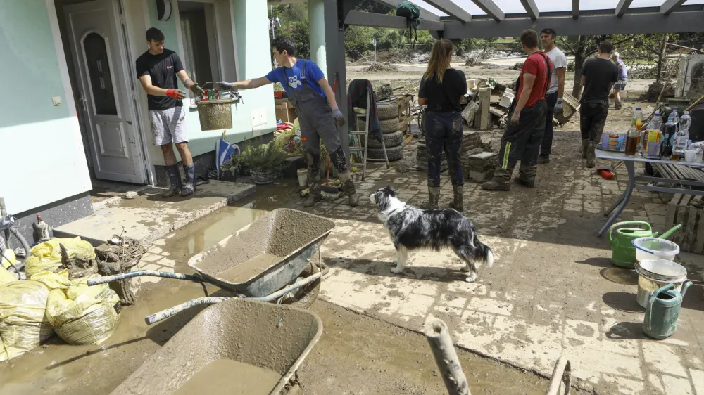 Radmirje- 08.08.2023 &ndash; najhuj&scaron;a naravna ujma v zgodovini Slovenije - prizadeti dve tretjini države - ujma - poplave &ndash; zemeljski plazovi &ndash; //FOTO: Luka Cjuha