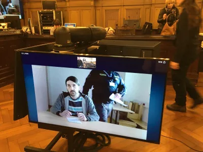 Nika Starihe že tretjič zapored niso pripeljali na sodi&scaron;če, ampak so obravnavo opravili prek videokonferenčne povezave.&nbsp;