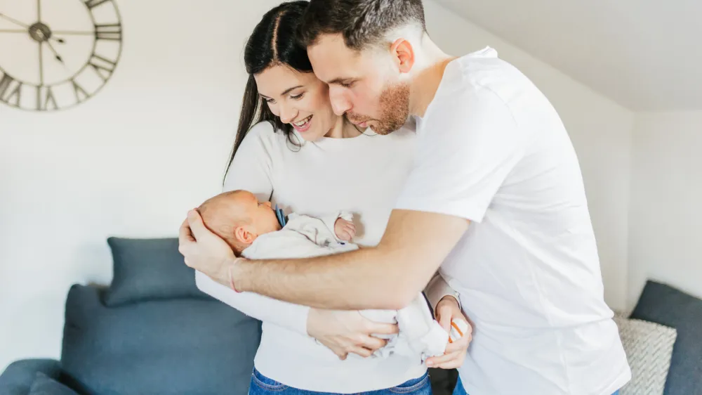 Marcelova star&scaron;a Tja&scaron;a Strgar in Alen Balažič