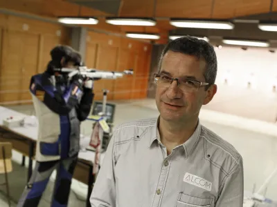 - Rajmond Debevec, &scaron;portni strelec in dobitnik več olimpijskih medalj.  //FOTO: Luka Cjuha