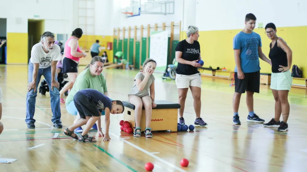 Udeleženci tabora so lahko preizkusili &scaron;tevilne para&scaron;porte.&nbsp;