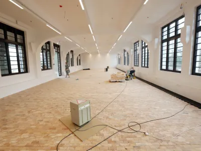 - 14.09.2023 - Kreativno sredi&scaron;če Center Rog - javni proizvodni prostor namenjen kulturnemu in kreativnemu delovanju s poudarkom na izdelovanju, uporabnih umetnostih, arhitekturi in oblikovanjuKreativno sredi&scaron;če Center Rog - javni proizvodni prostor namenjen kulturnemu in kreativnemu delovanju s poudarkom na izdelovanju, uporabnih umetnostih, arhitekturi in oblikovanju //FOTO: Tomaž Skale