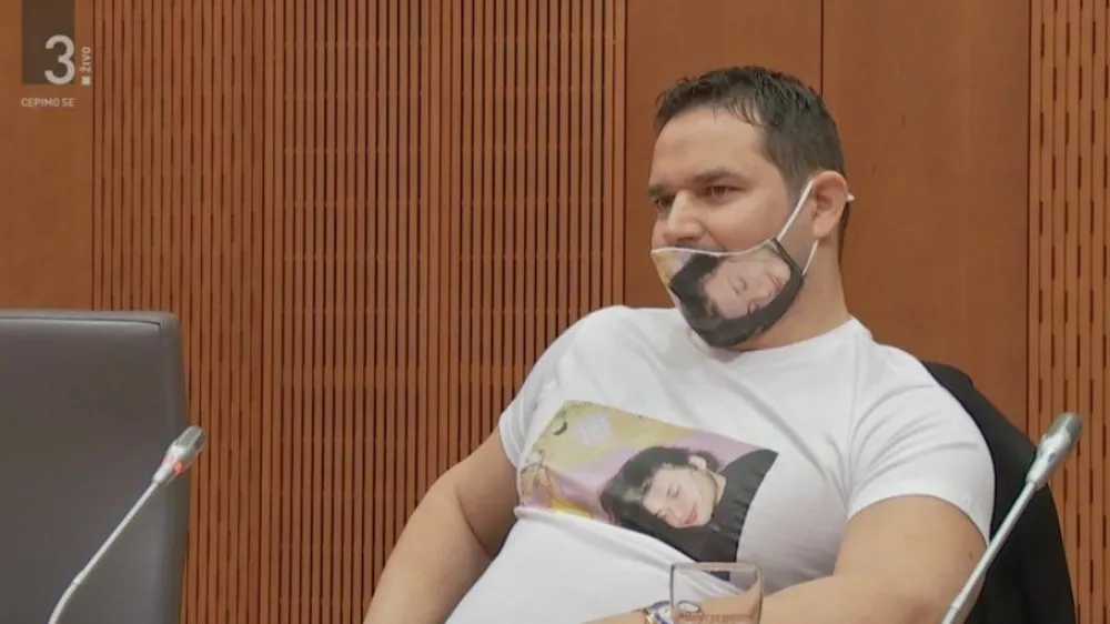 Rok Snežič, Miha Kordi&scaron;, parlamentarna komisija