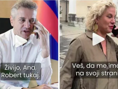 Robert Golob Ana Ro&scaron; Instagram