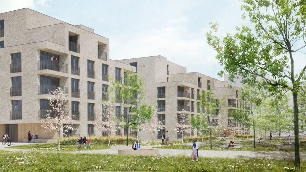 Ljubljanski stanovanjski sklad i&scaron;če izvajalca za gradnjo soseske v Zvezni ulici, kjer bo v &scaron;tirih stolpičih 87 stanovanj. W Javni stanovanjski sklad MOL