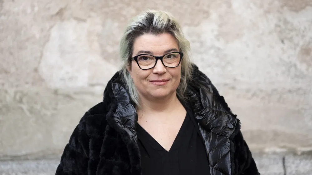 - 07.12.2022 - Ivana Djilas, gledali&scaron;ka režiserka, pisateljica in kolumnistka.//FOTO: Nik Erik Neubauer