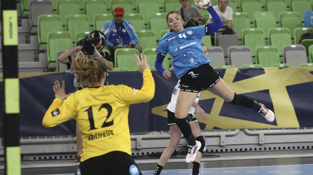  Jovanka Radicevic17.09.2023 &ndash; rokomet - Krim Mercator &ndash; Esbjerg, skupina B: //FOTO: Luka Cjuha