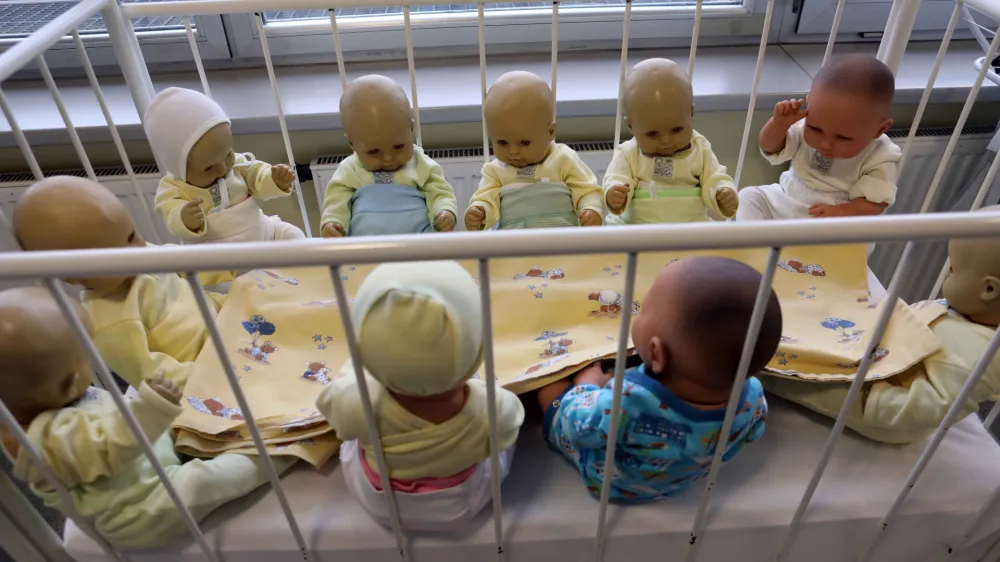 11.02.2022- Simbolična fotografija - nataliteta, rodnost, dojenčki, otroci,bolni&scaron;nica<br> //FOTO: Tomaž Skale