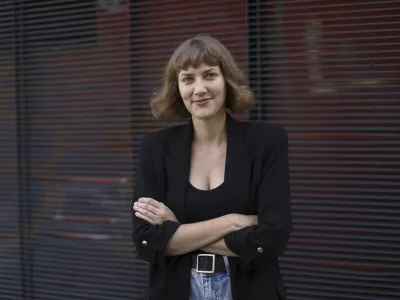 09.10.2023 - Veronika Zakonj&scaron;ek - novinarka Dnevnika kritičarka/recenzentka<br><br><br>FOTO: Luka Cjuha