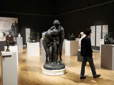 - 05.10.2023 &ndash; Narodna galerija - pregledna razstava Ivan Zajec (1869-1952), s katero se v Narodni galeriji poklanjajo avtorju najvidnej&scaron;ega javnega spomenika v Sloveniji, spomenika Francetu Pre&scaron;ernu na Pre&scaron;ernovem trgu v Ljubljani, prvemu kiparju s Pre&scaron;ernovo nagrado. //FOTO: Tomaž Skale