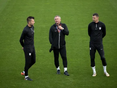 Matjaž Kek- 09.10.2023 &ndash; Nacionalni nogometni center Brdo - nogometna reprezentanca &ndash; trening pred kvalifikacijskima tekmama za EP 2024 proti Finski in Severni Irski, //FOTO: Nik Erik Neubauer