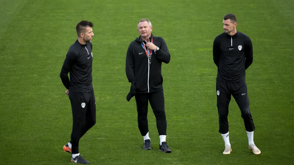 Matjaž Kek- 09.10.2023 &ndash; Nacionalni nogometni center Brdo - nogometna reprezentanca &ndash; trening pred kvalifikacijskima tekmama za EP 2024 proti Finski in Severni Irski, //FOTO: Nik Erik Neubauer