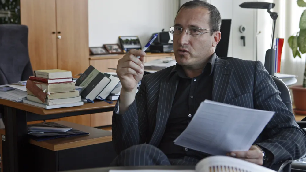 Drago &Scaron;keta, vi&scaron;ji državni tožilec - vodja mariborskega okrožnega državnega tožilstva - Okrožno državno tožilstvo Maribor, vodja delovne skupine za izvajanje strategije obvladovanja gospodarske kriminalitete v Sloveniji in član državnotožilskega sveta//FOTO: Tomaž Skale