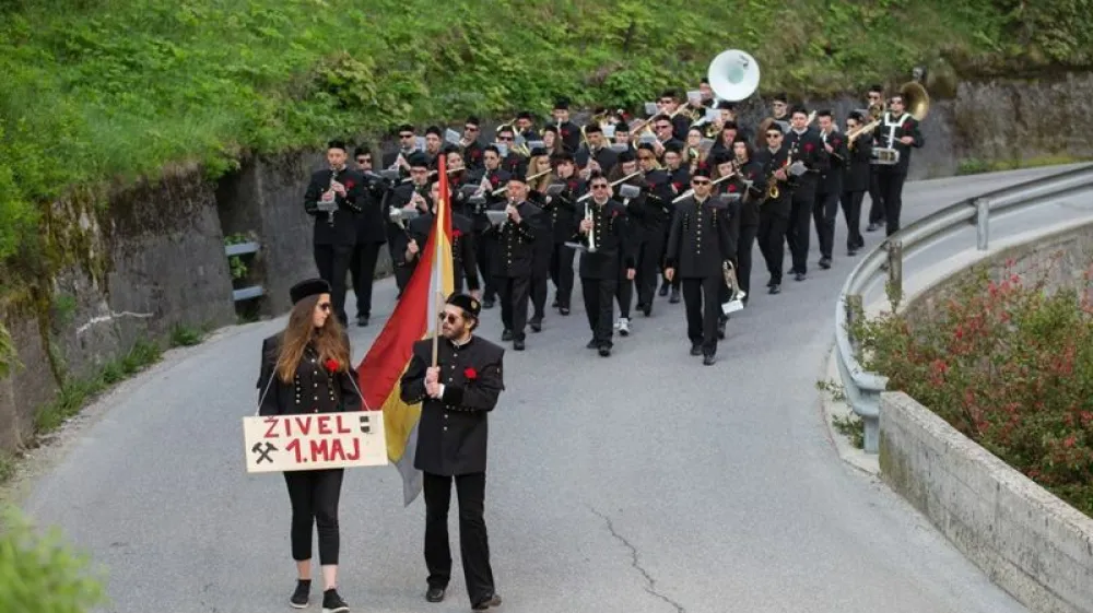 Godbeno dru&scaron;tvo rudarjev Idrija Foto: Marko Čuk 