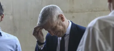 predsednik uprave Dars Valentin Hajdinjak- 09.06.2023 – odprtje Leskoškove ceste in priključka ljubljanske obvoznice -  //FOTO: Luka Cjuha