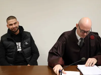 Jakob Hercog- 24.10.2023 &ndash; sojenje Jakobu Herzogu za povzročitev splo&scaron;ne nevarnosti - //FOTO: Tomaž Skale